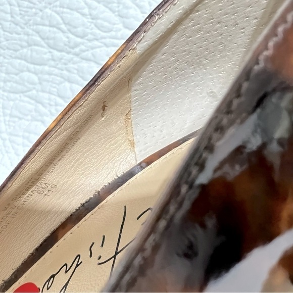 MARC FISHER Leopard Print Patent Platform Heels, Size 6 - Picture 12 of 12